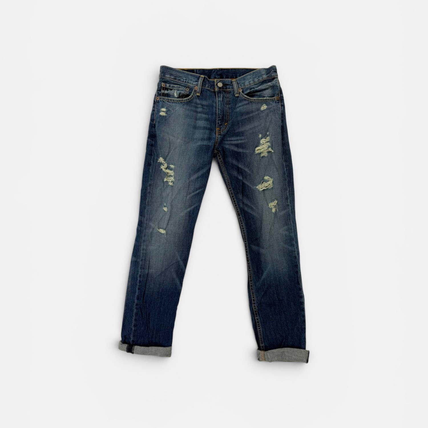 Levi’s 511 Distressed Denim Jeans